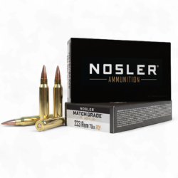 Nosler - Match Grade .223 Rem 70gr HPBT RDF 20rds.