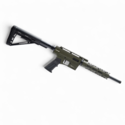 DERYA TM22 Feather SA Compact OD GREEN  c.22 LR 12"