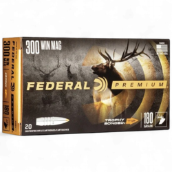 Federal - 300 WIN MAG 180GR Trophy Bonded Tip