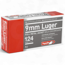 AGUILA 9MM FMJ 124 GR