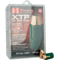 Hornady - 50 CAL SABOT W/44-240GR HP/XTP 20rds.