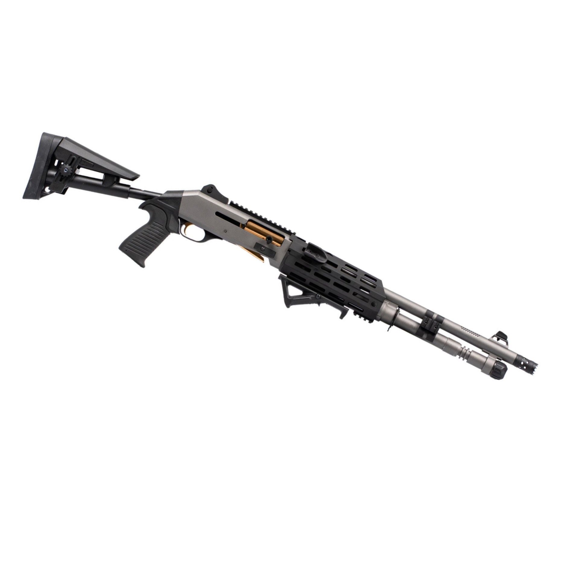 EGE / PANZER ARMS - M4 SPEED PRO Tac 12Ga. 3" SEMI AUTO 18.6″BBL